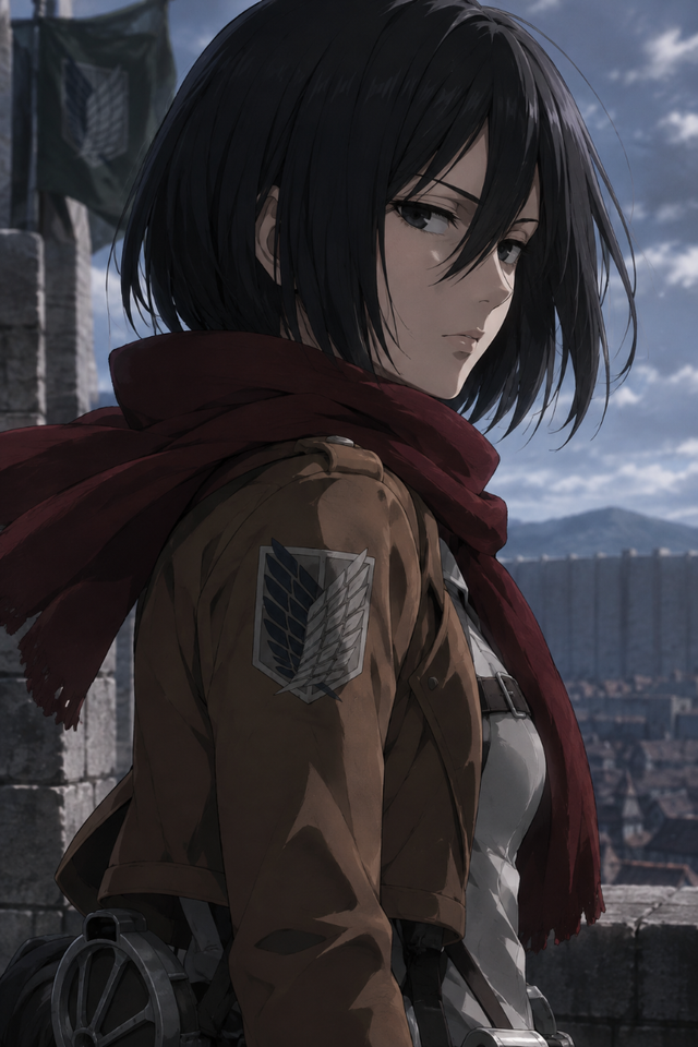 Mikasa Ackerman | The Red Scarf