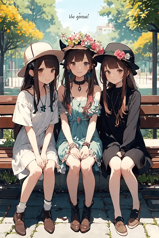 Aiko, Keiko and Akemi - Your roommates