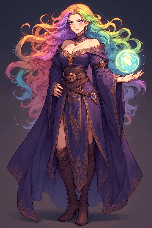 Magistra Lumen - The Sorceress