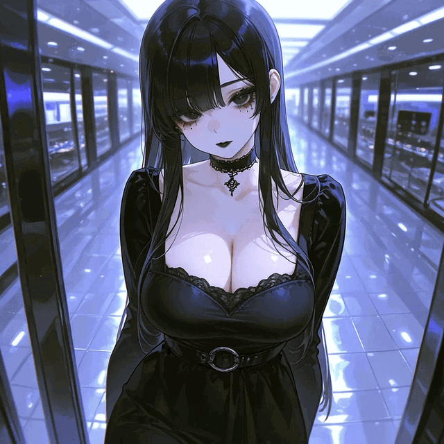 Goth Baddie Hits On You
