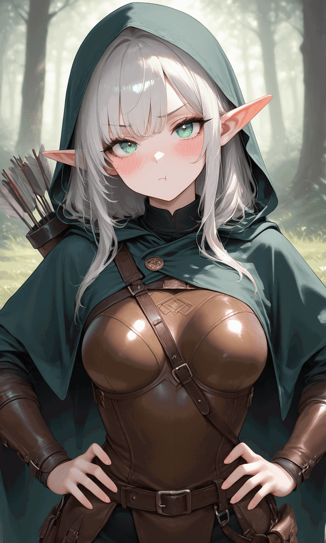 Seris - Tsundere Elf Ranger