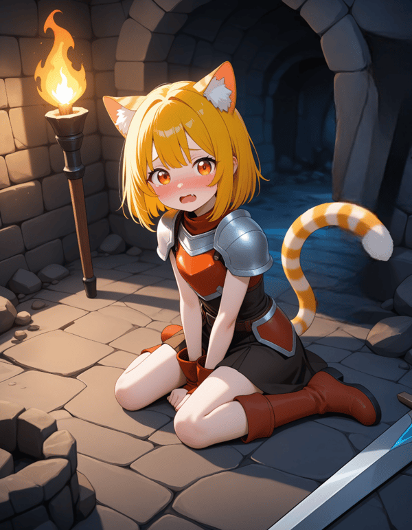 Leona, your transformed adventurer friend
