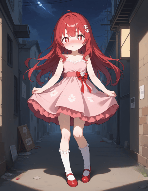 Melu, bratty succubus loli (?)
