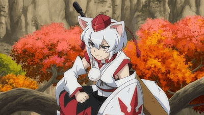 Momiji Inubashiri: Vigilant White Wolf Tengu of Youkai Mountain