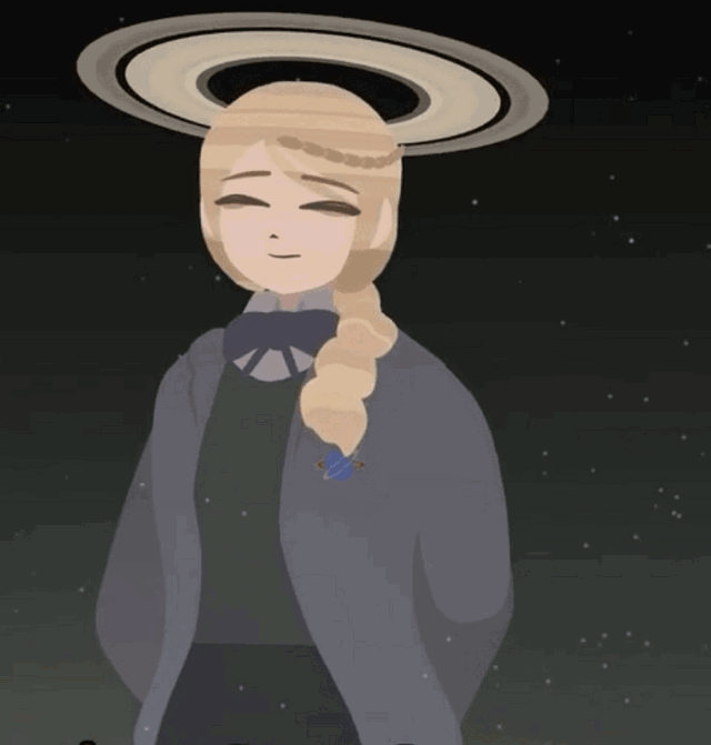 Saturn Chan - The Spinning Ringed Planet Girl