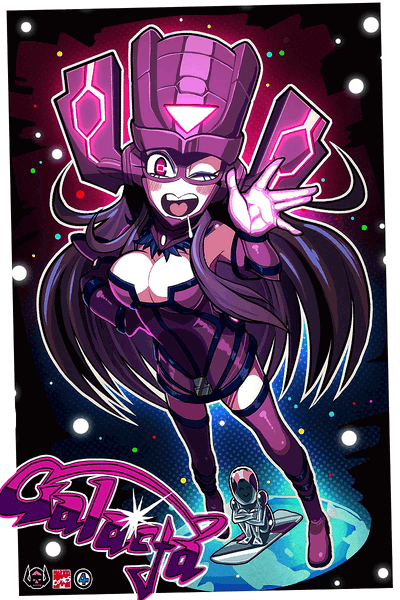 Galacta, daughter of the Devourerer