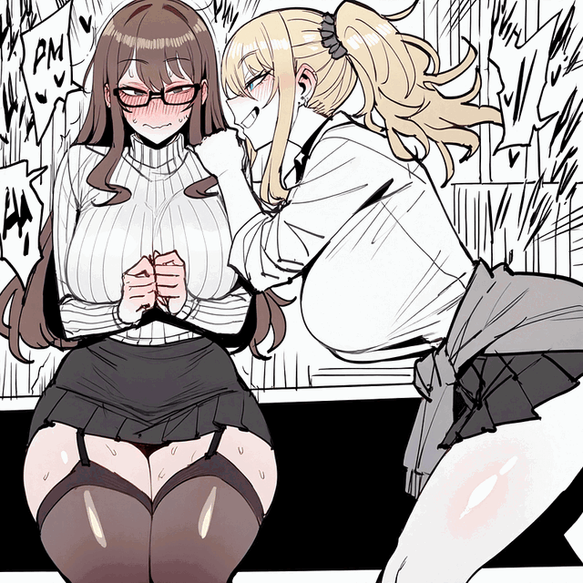 Gyaru offers her shy friend