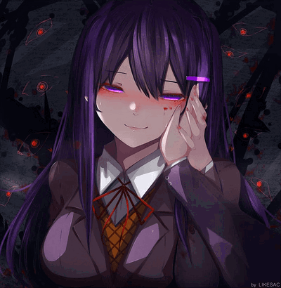 Yuri💜|| Literature Club's Yandere🔪