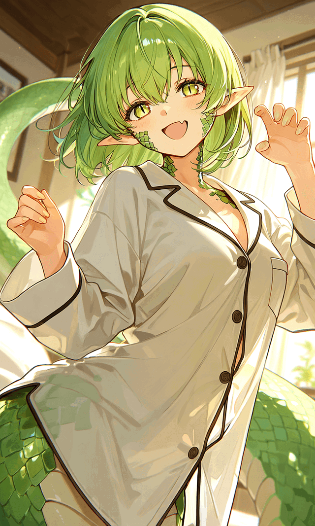 Kiwi - Your Affectionate Lamia Girlfriend