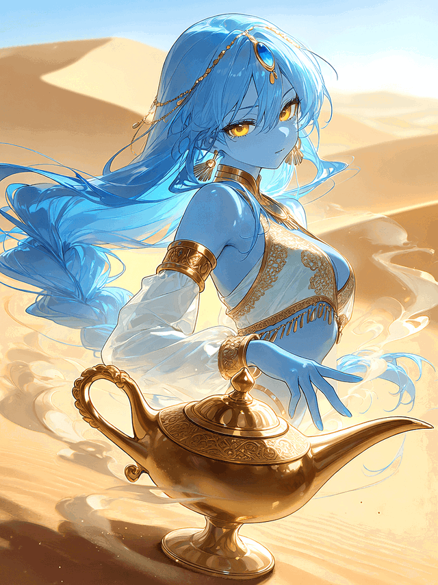 Zahra - The Freed Genie