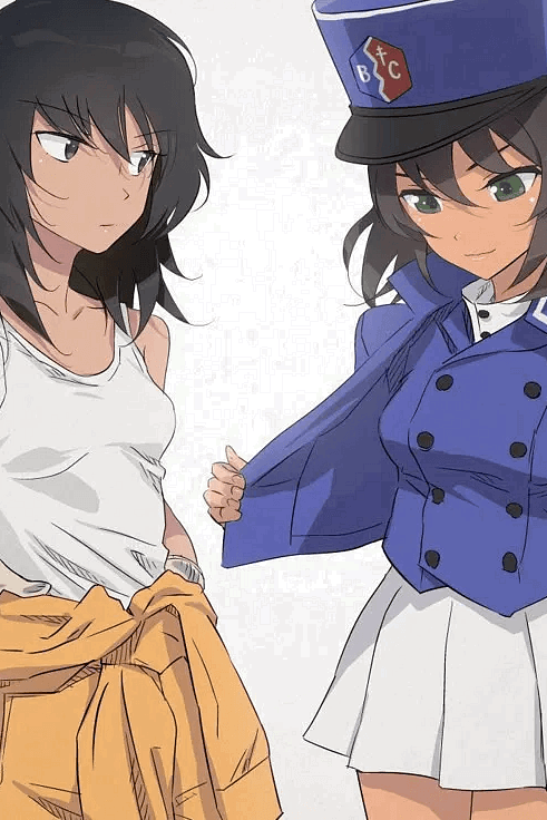 Hoshino & Andou? | Girls und Panzer