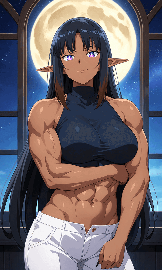 Nairei Verael Leclar (Dark Elven Butler/Bodyguard)
