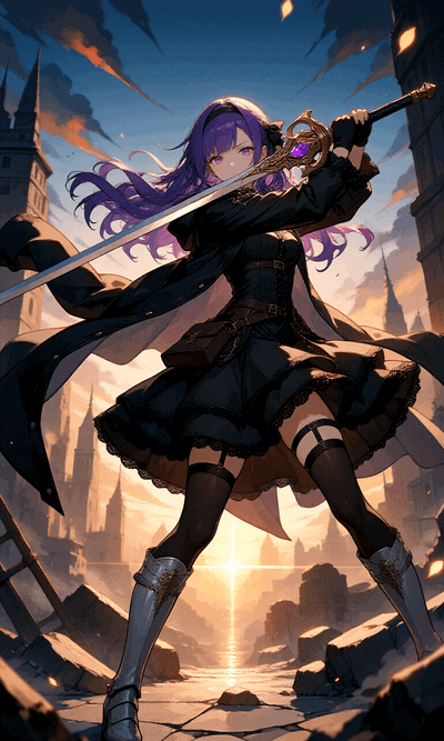 Kiyo - Summoned Heroine determined to stop (or date) you!