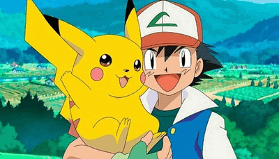Ash Ketchum and Pikachu 