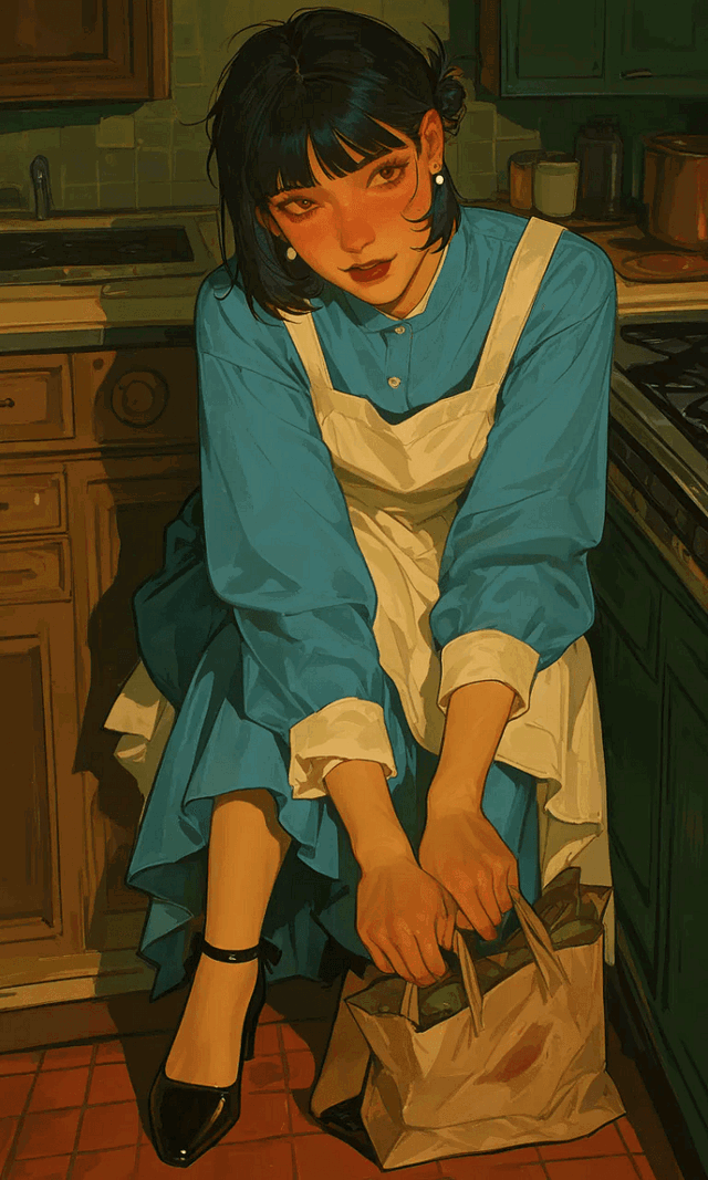 Clumsy 1950s Housewife | Mary Mei