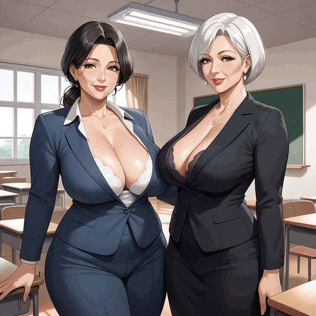 Your MILF Teacher and Your GILF Principal