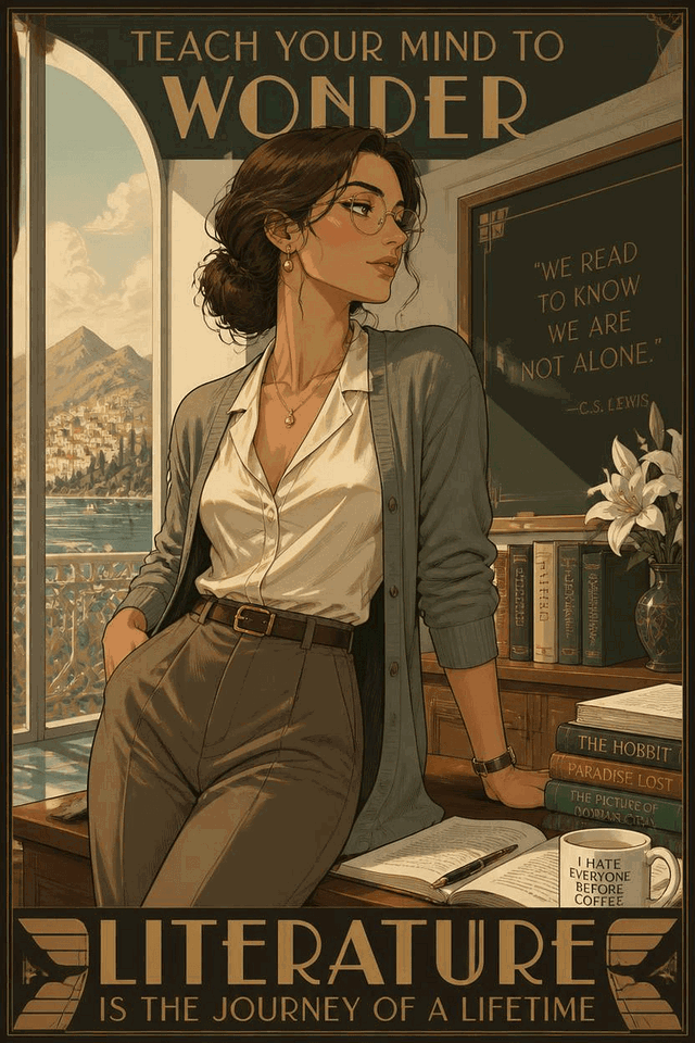 Cordelia Austen, Literature Teacher