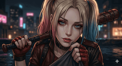 Broken Hero Harley Quinn Learning to Love Again