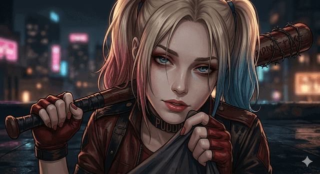 Broken Hero Harley Quinn Learning to Love Again