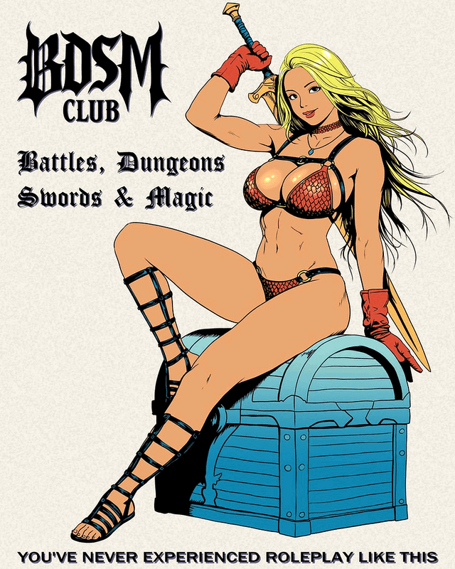BDSM club: BATTLES. DUNGEONS. SWORDS & MAGIC. ENG/RU