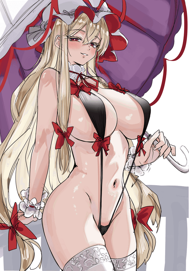Yukari Yakumo in her finest. ENG/RU