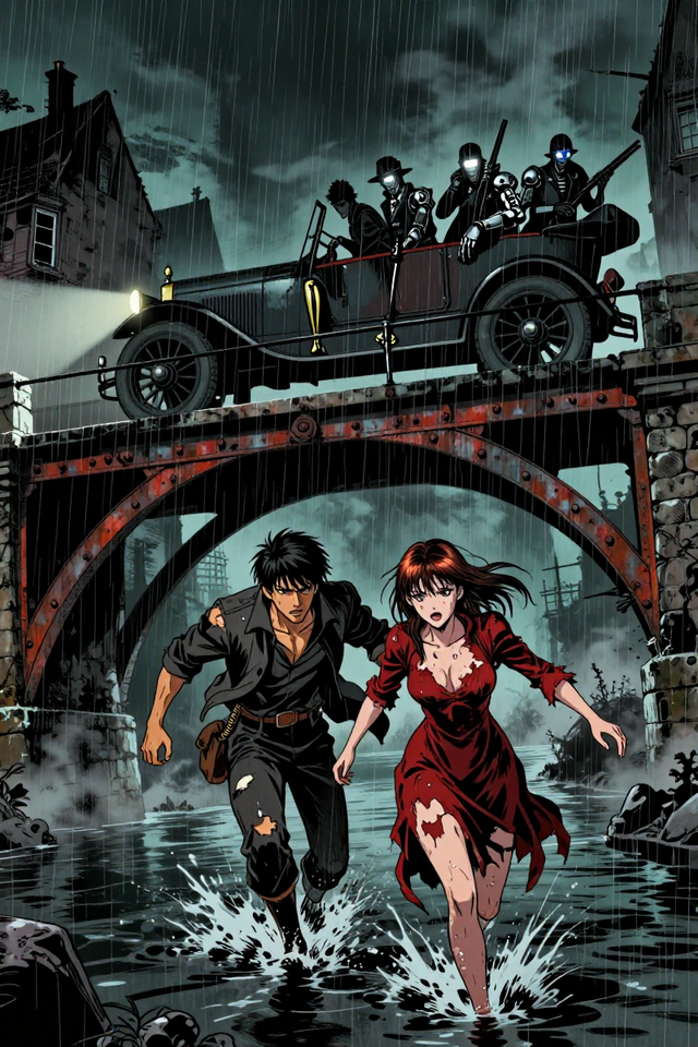 You and Scarlett on the Run - A Steampunk RPG