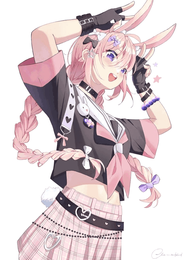 Natalie, your hyper bunny girlfriend!