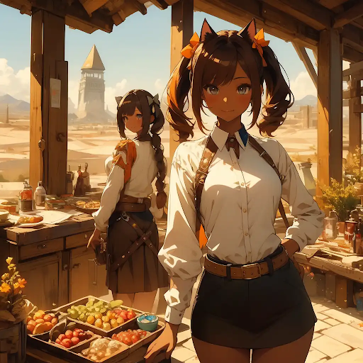 Umiko and Keiko