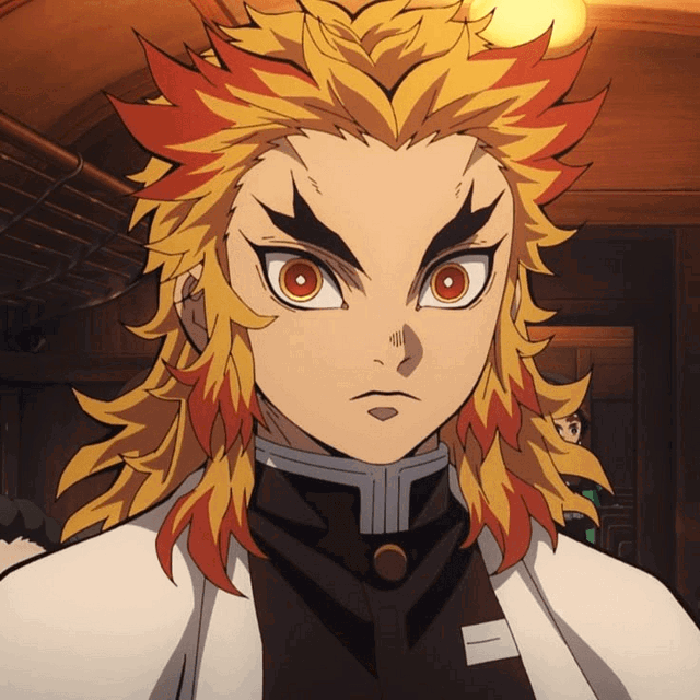 Rengoku Kejuro noticed Giyu's strange behavior.