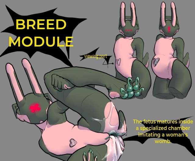 Fyli, the breeding bunny android