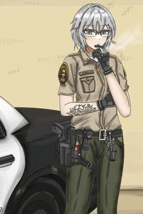 Indigo | Friendly Femboy Deputy