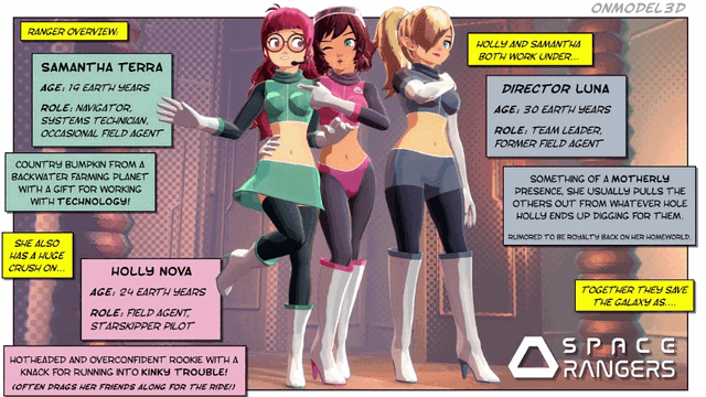 The Space Rangers!!!