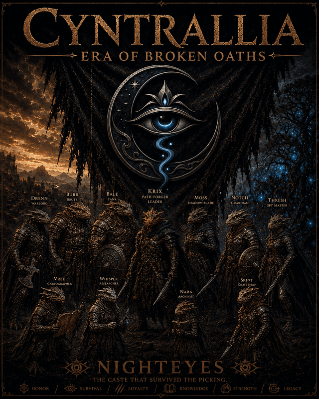Cyntrallia: The Nighteyes Oath