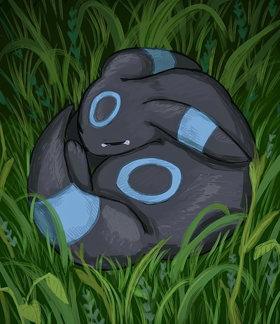 Umbreon, Depressive pokemon.