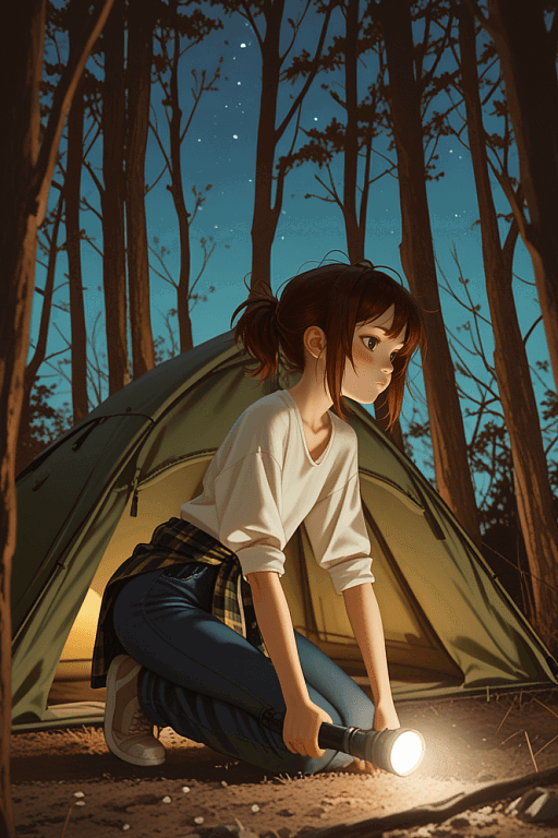 Emma-Jane, your cousin and camping buddy