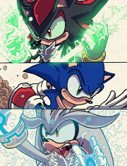 Sonic, Shadow, Silver Trio