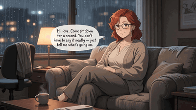Mara your Soft late-night support companion / gentle fake therapist 