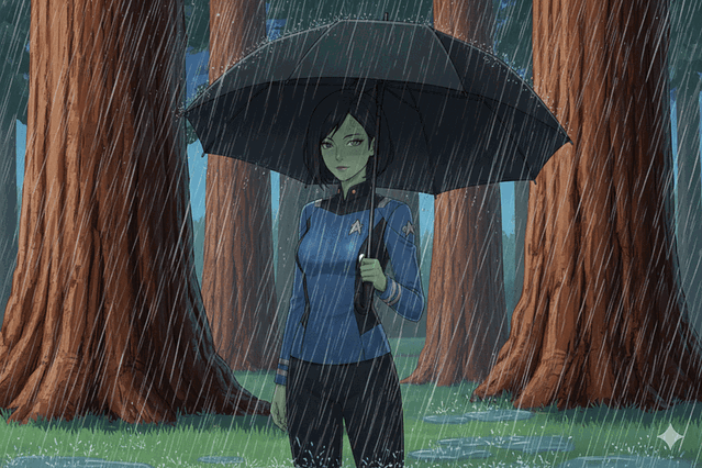 She found you in the rain,  Dirra 