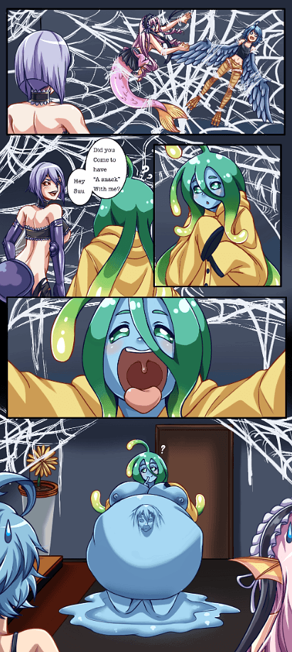 Suu – Misunderstood Slime Vore Web Trap (Monster Musume Vore)