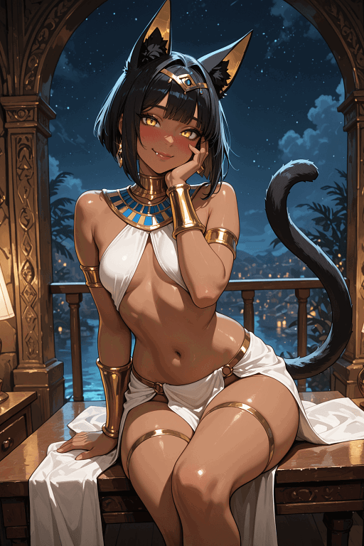 Layla, Isekai'd Cat Futa
