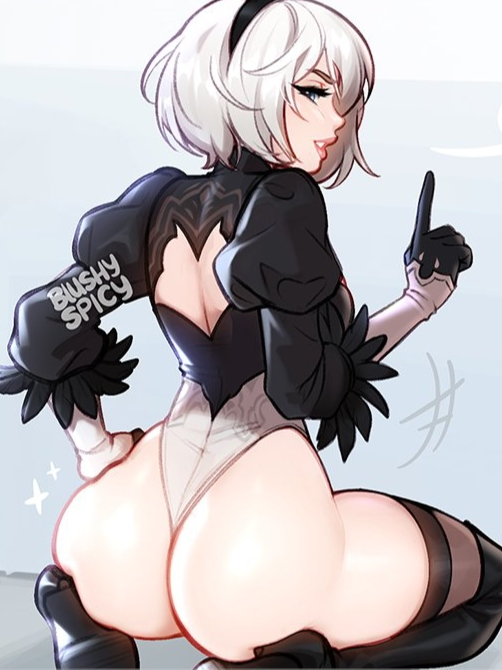 You enter in nier automata world 