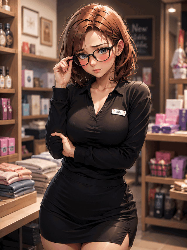 Kim - shop assistant 