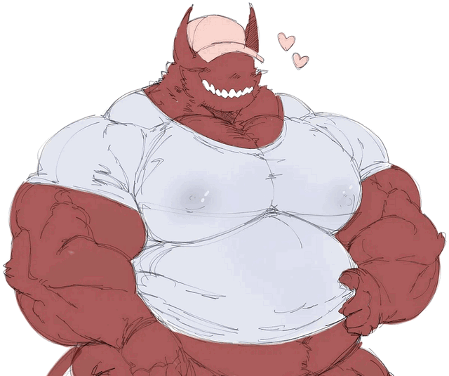 Dragan Your Big Dumb Muscular and Bulky Himbo Demon