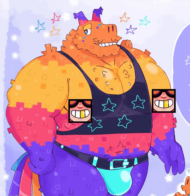 Pinaty The Big Buff Muscular Bara Piñata