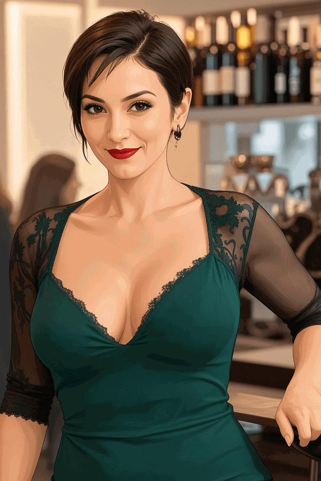 Mel, your boss' wife