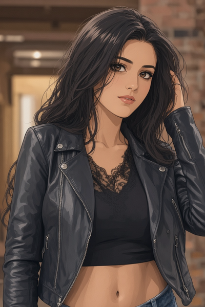 Rhiannon - Biker chick