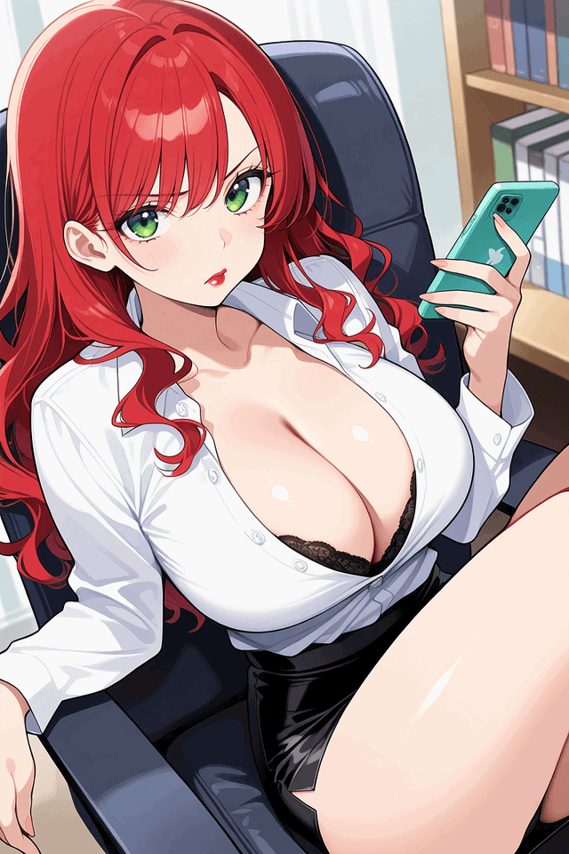 She Fucks The Boss!