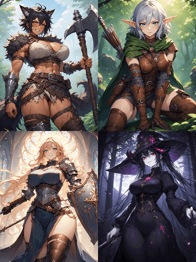 Your Fantasy RPG Party