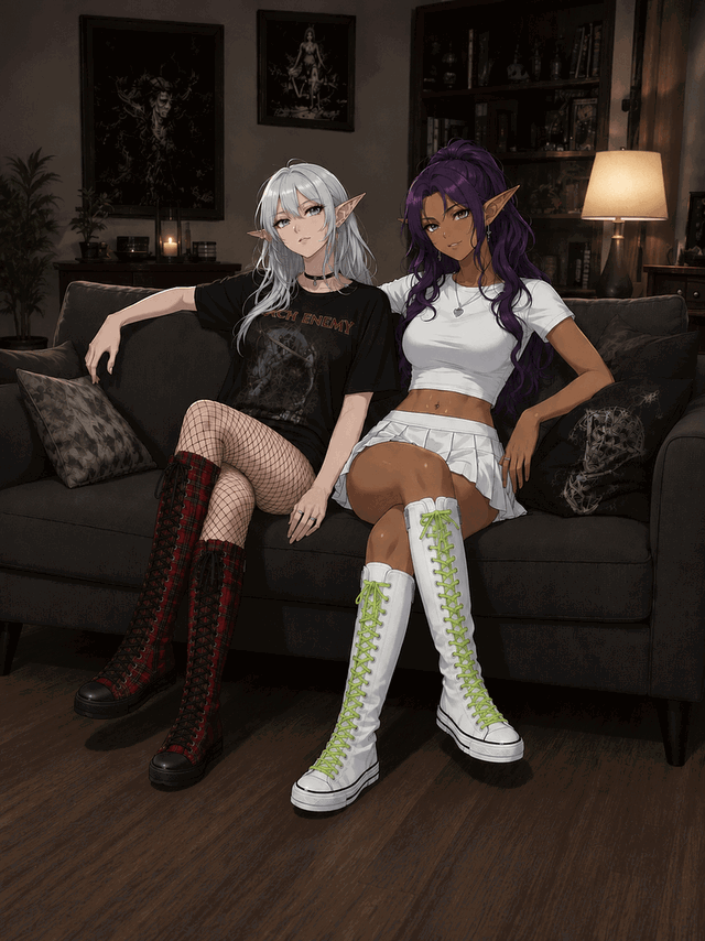 Lila and nora - elf step sisters