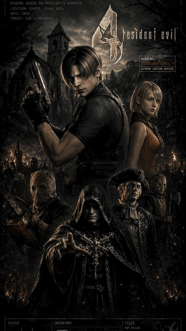 Resident Evil 1-4 Lorebook 